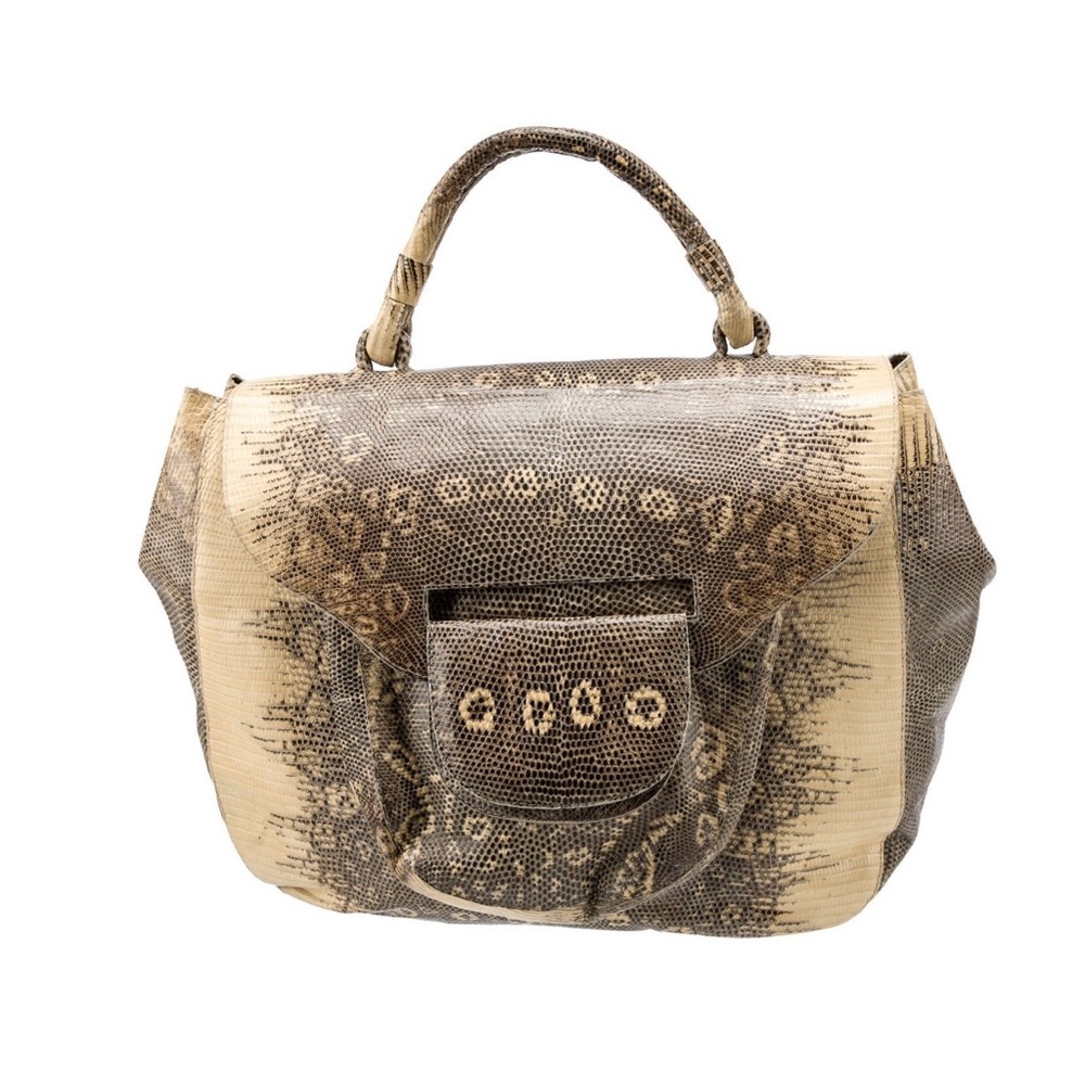 Nancy Gonzalez Exotic Leather Top Handle bag